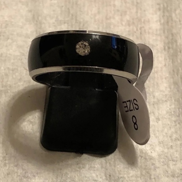 NFC Other - NFC Smart Ring size 8, black and silver, size 8